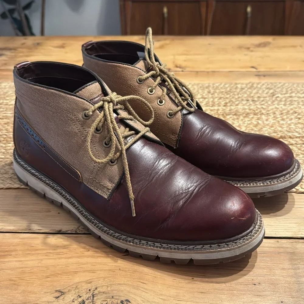 Timberland Briton Hill Mixed Media Chukka size 10.5
